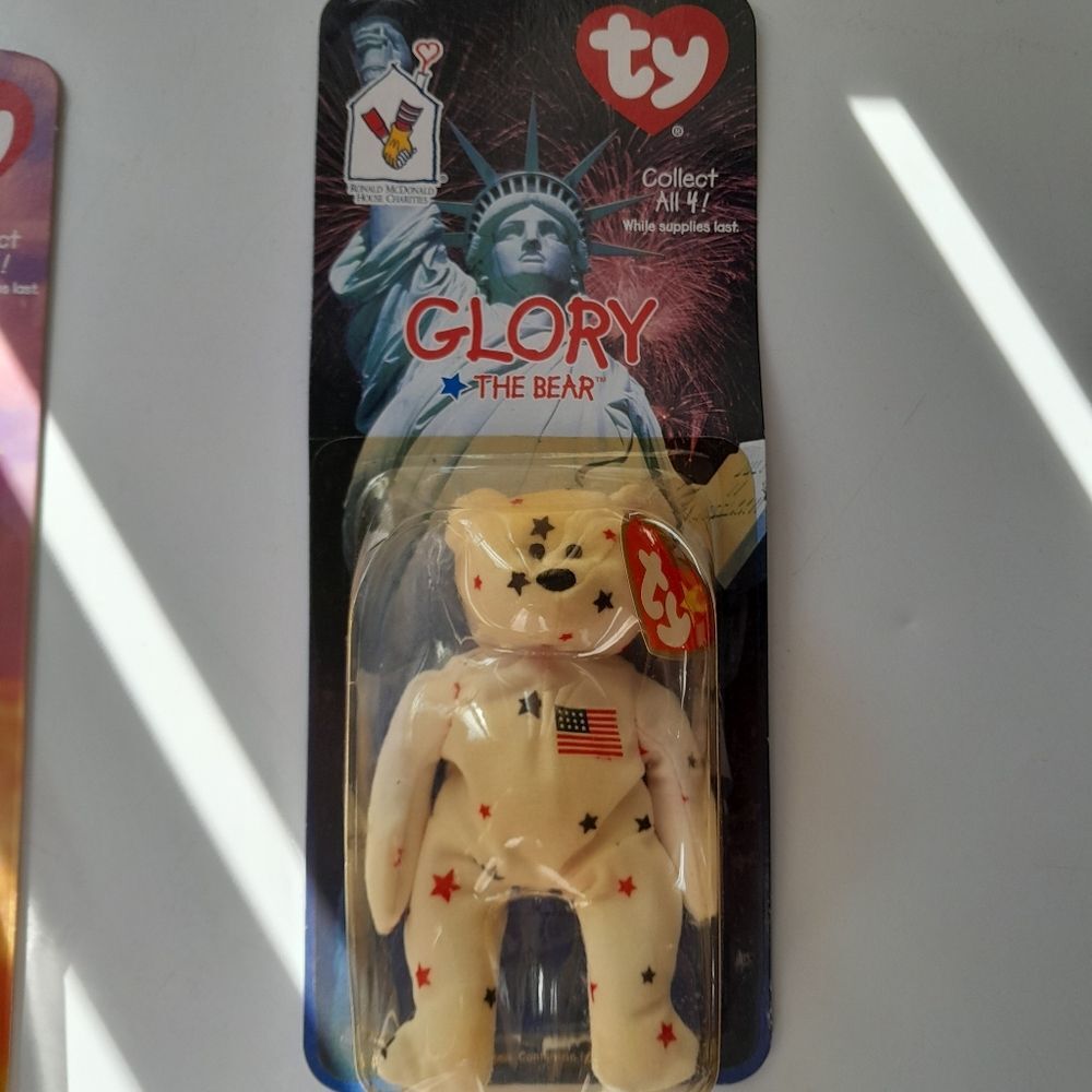Vintage Patriotic Bears By Beanie Baby